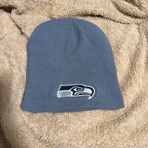 Seattle Seahawks gray beanie